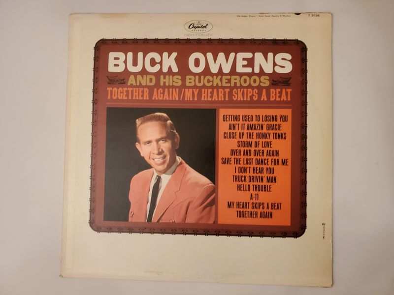 Buck Owens and His Buckeroos Together Again / My Heart Skips a Beat vinyl record